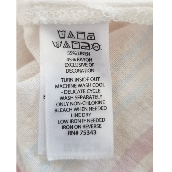 FREE Shipping! Rachel Zoe Linen Swimsuit Cover - Picture 6 of 6